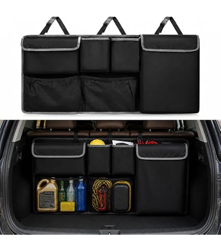 Amazon.com: XHRING Car Trunk Organizer Storage Backseat Hanging